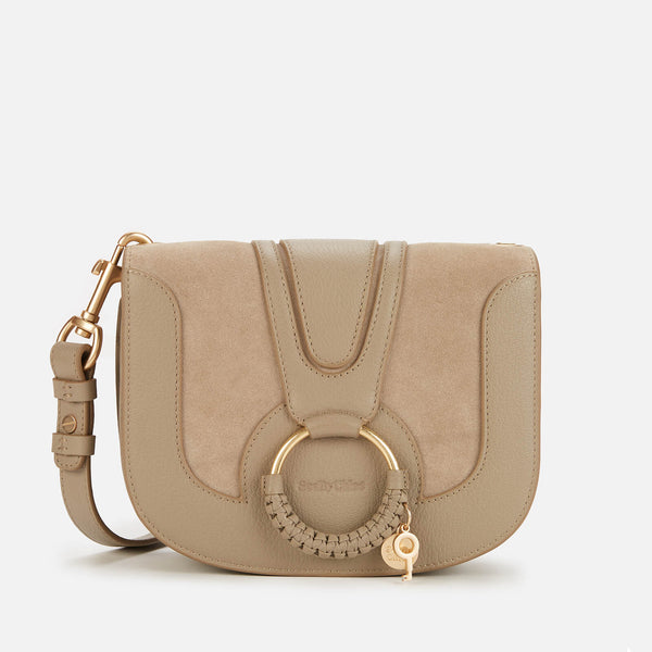 See by Chloé Hana Leather and Suede Crossbody Bag