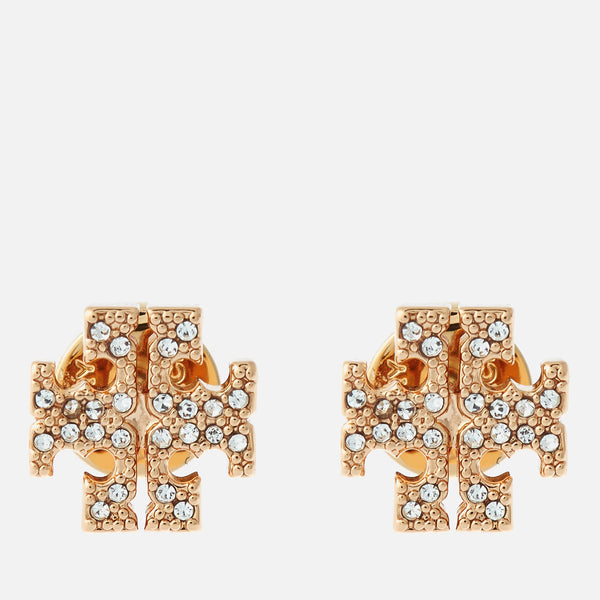 Tory Burch Women's Kira Pave Stud Earrings Tory Gold