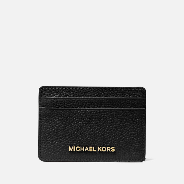 MICHAEL Michael Kors Women's Jet Set Card Holder Black