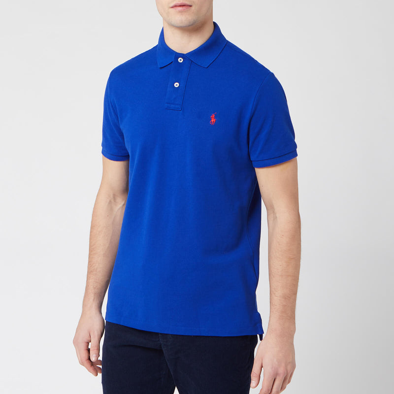 Polo Ralph Lauren Men's Custom Slim Fit Polo Shirt Heritage Royal