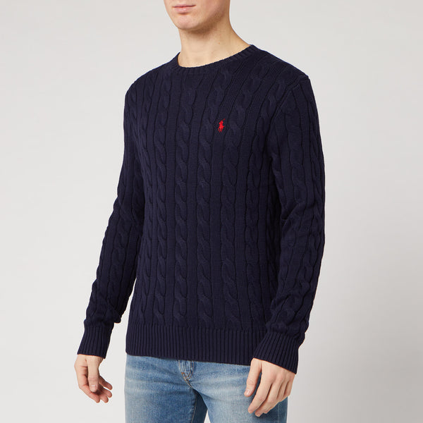 Polo Ralph Lauren Roving Cotton CableKnit Jumper