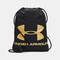 Under Armour Ozsee Sackpack Black Metallic Gold