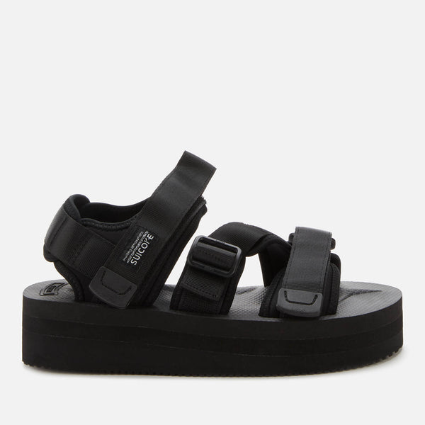 Suicoke Women's Kisee-Vpo Flatform Sandals - Black 