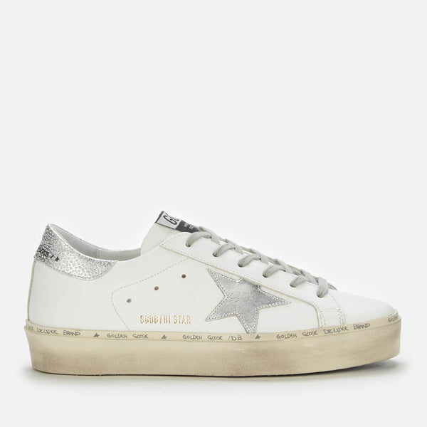 Golden Goose Women's Hi-Star Leather Trainers - UK 5