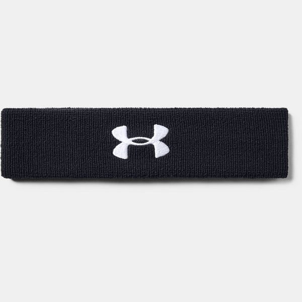 Under Armour Performance Headband Black White