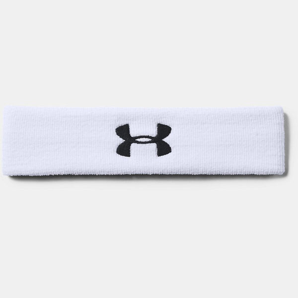 Under Armour Performance Headband White Black