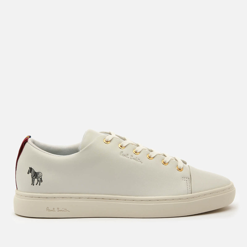 Paul Smith Women's Lee Leather Cupsole Trainers - White 