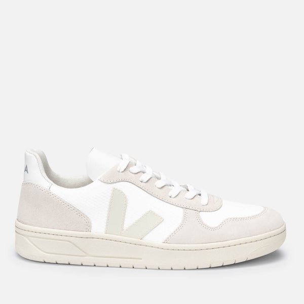 Veja Women's V10 B-Mesh Trainers - White/Natural Pierre 