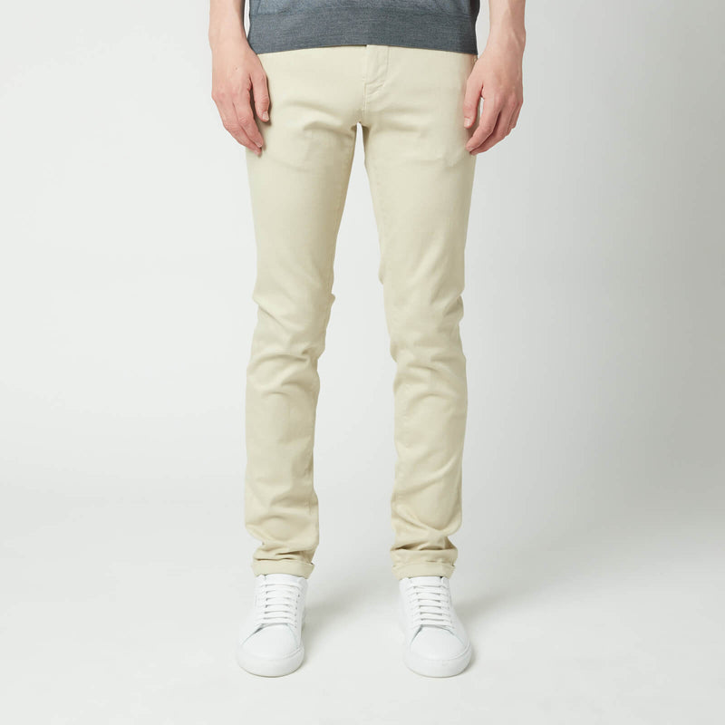 Tramarossa Men's Luis Slim Stretch Chinos Sand