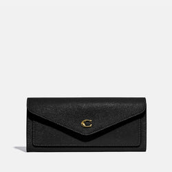 Coach Wyn Fine-Grain Leather Wallet