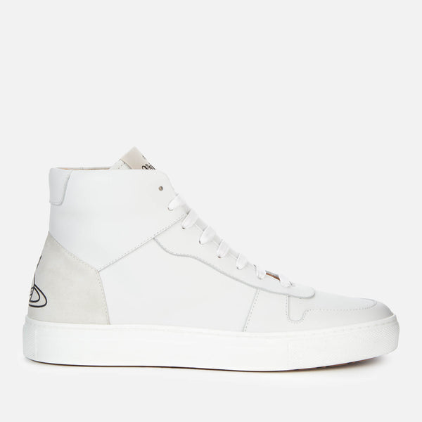 Vivienne Westwood Women's Apollo Leather Hi-Top Trainers - White 