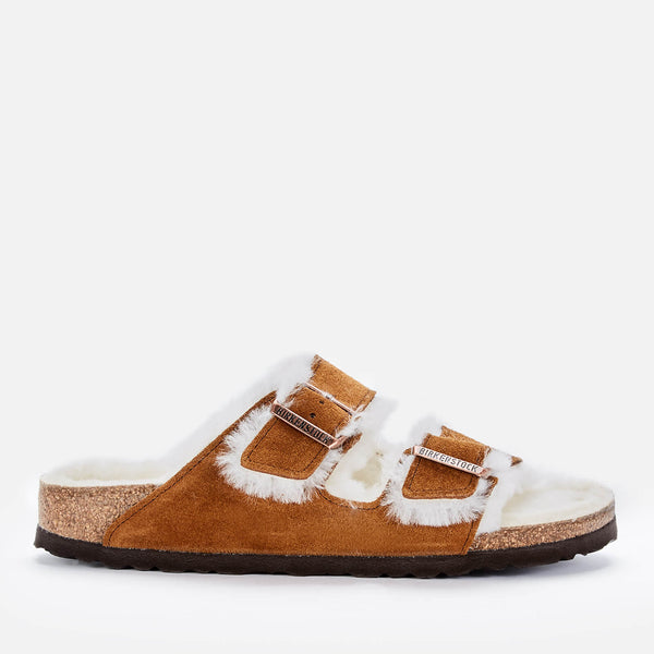 Birkenstock Women's Arizona Shearling SlimFit Sandals