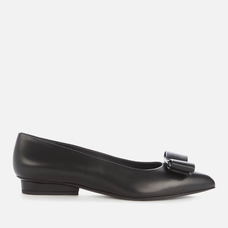 Salvatore Ferragamo Women's Viva Flats - Black 