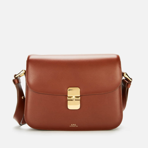 A.P.C. Sac Grace Leather Crossbody Bag