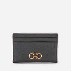 Ferragamo The Gancini Leather Cardholder