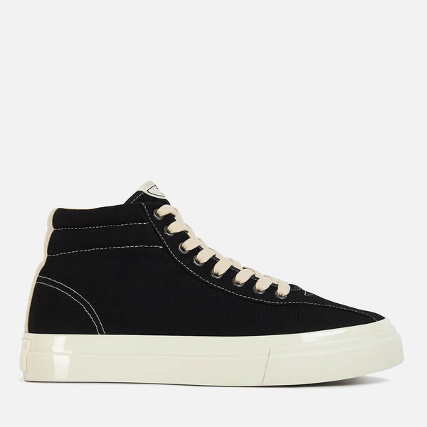 Stepney Workers Club 's Varden Canvas Hi-Top Trainers - Black 