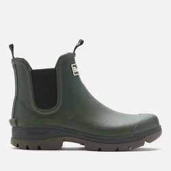 Barbour Men's Nimbus Rubber Chelsea Boots Olive