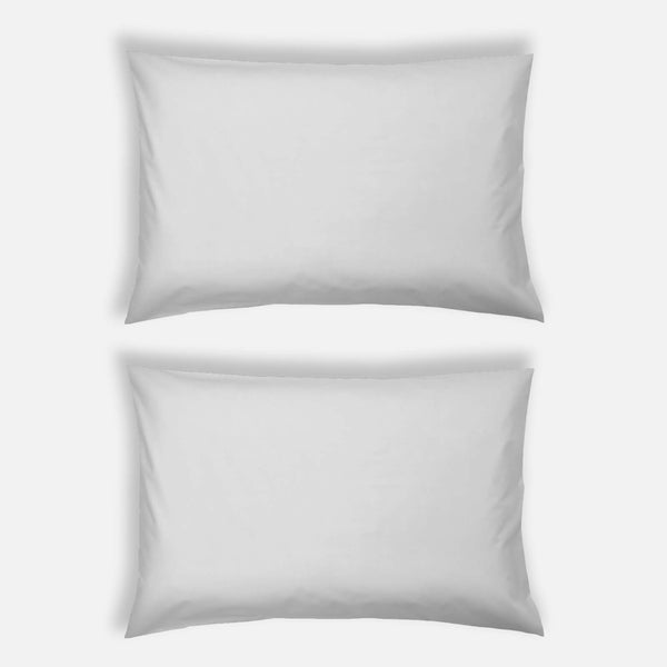 ïn home 200 Thread Count 100% Organic Cotton Pillowcase Pairight Grey