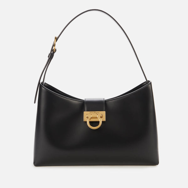 Ferragamo Women's Trifolio Shoulder Bag - Nero