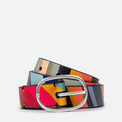 Paul Smith Reversible Swirl Leather Belt 0cm