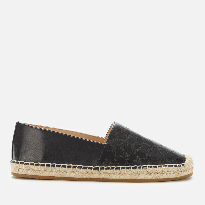 Coach Women's Carley Espadrilles - Black 