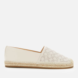 Coach Women's Carley Espadrilles - Chalk 