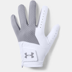 Under Armour Medal Golf Glove Steel White Steel LLG