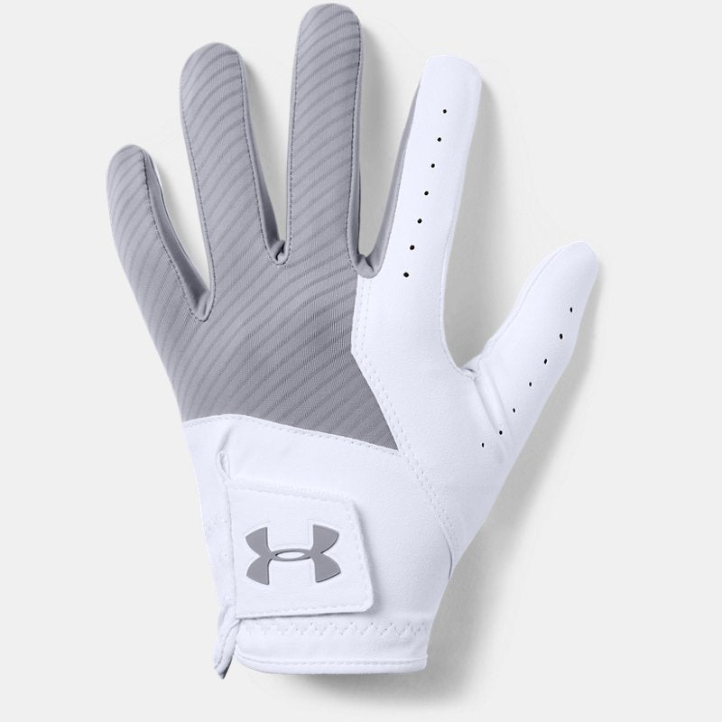 Under Armour Medal Golf Glove Steel White Steel RMD