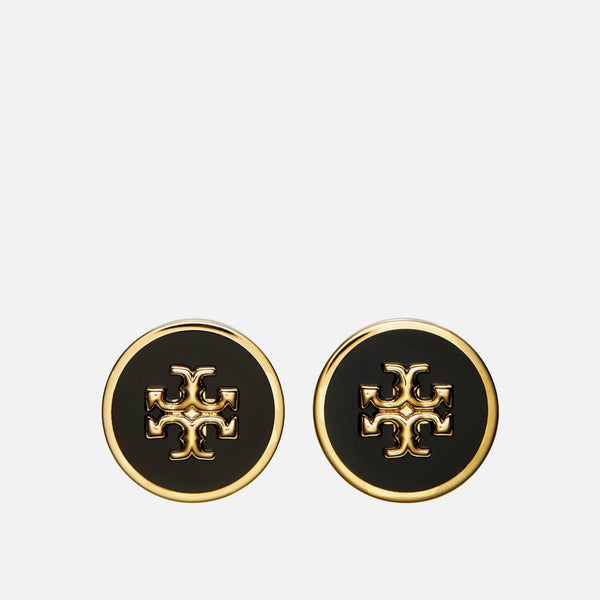 Tory Burch Kira Enamel CircleStud Earrings