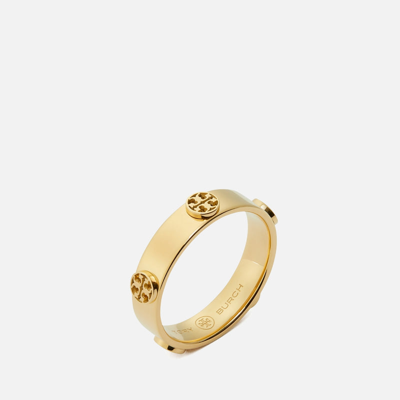 Tory Burch Miller 18K GoldPlated Stud Ring