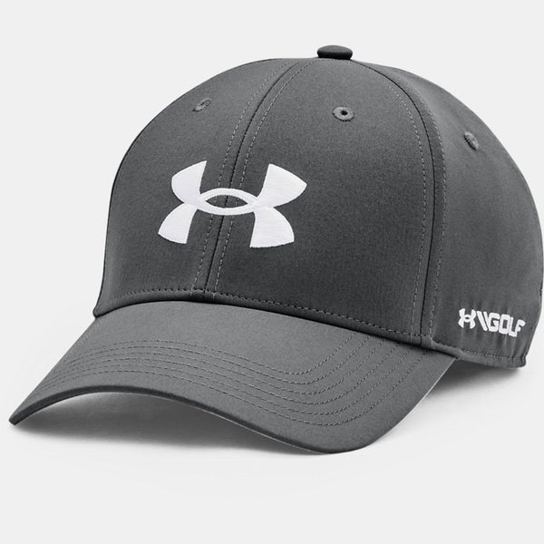 Under Armour Golf Hat Pitch Gray White