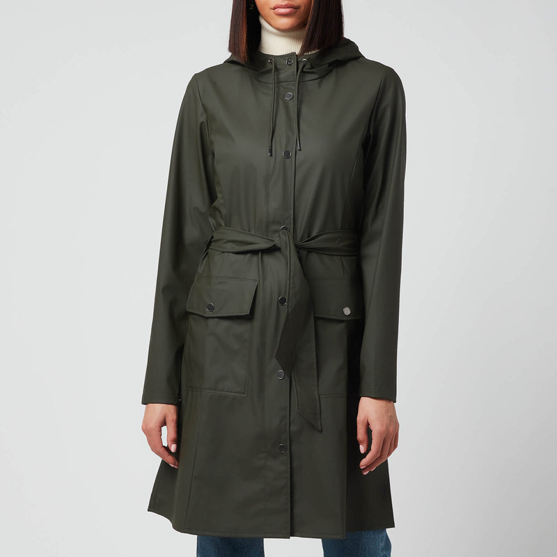 Rains Curve Matte Shell Jacket