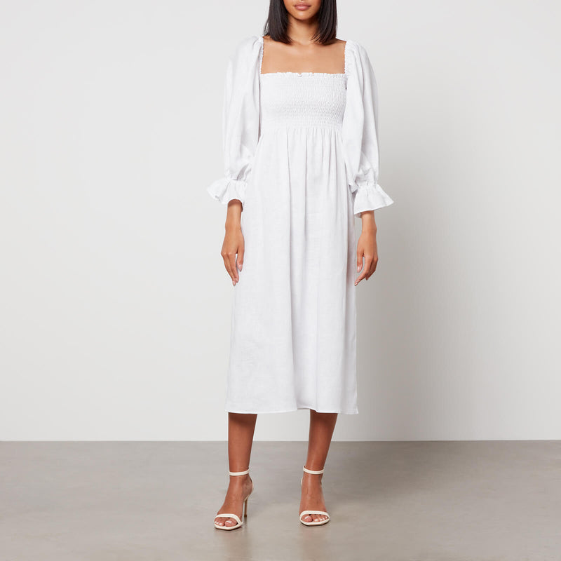 Sleeper Atlanta Linen Dress 