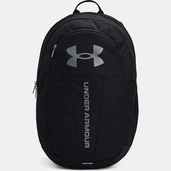 Under Armour Hustle Lite Backpack Black Black Pitch Gray