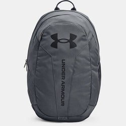 Under Armour Hustle Lite Backpack Pitch Gray Pitch Gray Black