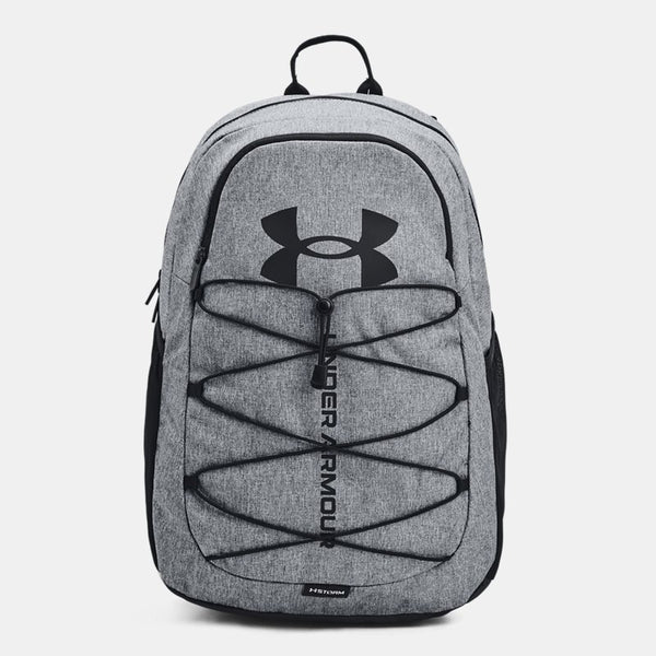 Under Armour Hustle Sport Backpack Pitch Gray Medium Heather Black