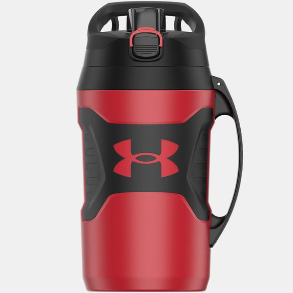 Under Armour Playmaker Jug 4 oz. Water Bottle Red Black Red