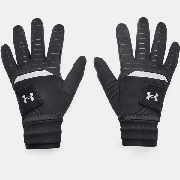 Under Armour ColdGear® Infrared Golf Gloves Black Pitch Gray