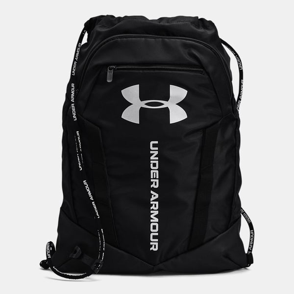 Under Armour Undeniable Sackpack Black Black Metallic Silver