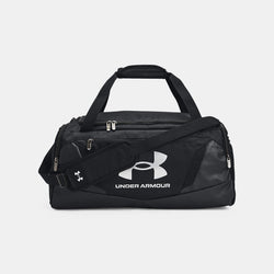 Under Armour Undeniable Small Duffle Bag Black Metallic Silver OSFM