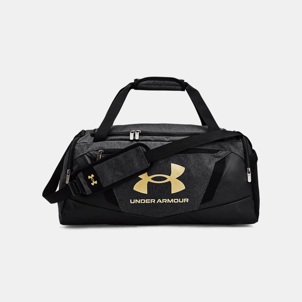 Under Armour Undeniable .0 Small Duffle Bag Black Medium Heather Black Metallic Gold