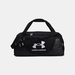 Under Armour Undeniable Medium Duffle Bag Black Metallic Silver OSFM