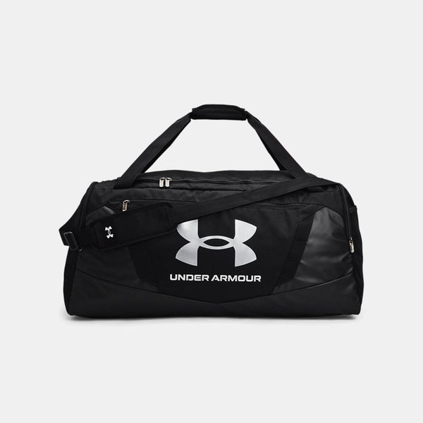 Under Armour Undeniable .0 Large Duffle Bag Black Black Metallic Silver