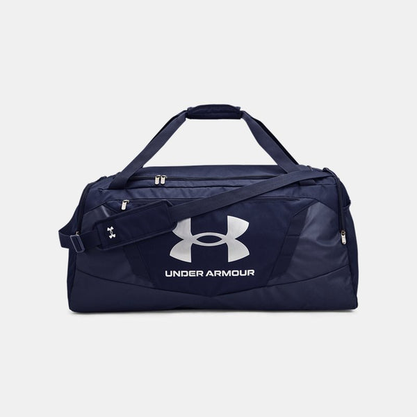 Under Armour Undeniable .0 Large Duffle Bag Midnight Navy Metallic Silver