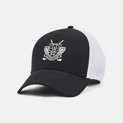 Under Armour Iso-Chill Driver Mesh Cap Black Legendary Black White