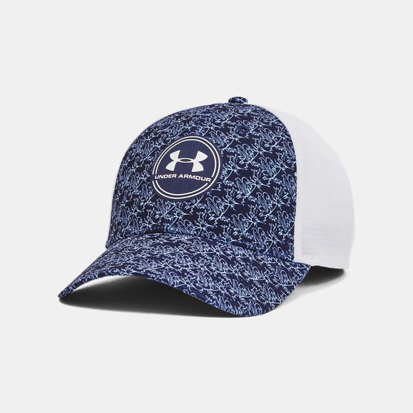 Under Armour Iso-Chill Driver Mesh Adjustable Cap Midnight Navy White