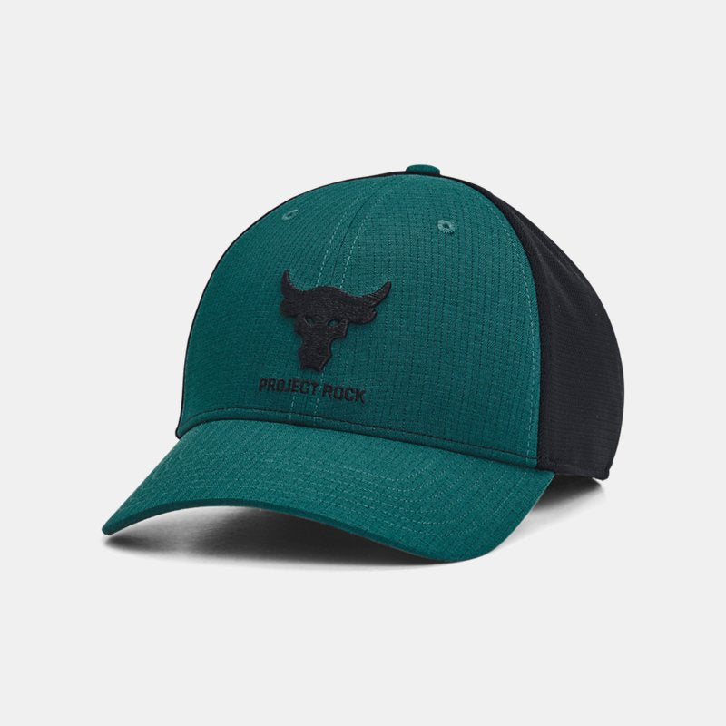 Project Rock Trucker Hat Hydro Teal Black OSFM