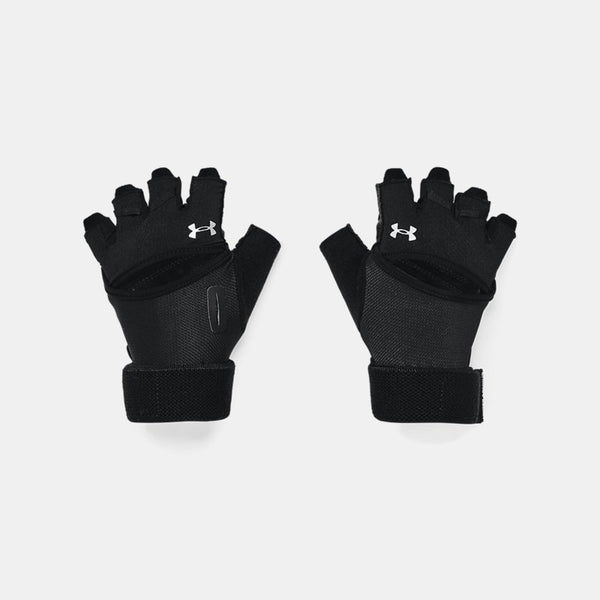 Under Armour Weightlifting Gloves Black Black Silver