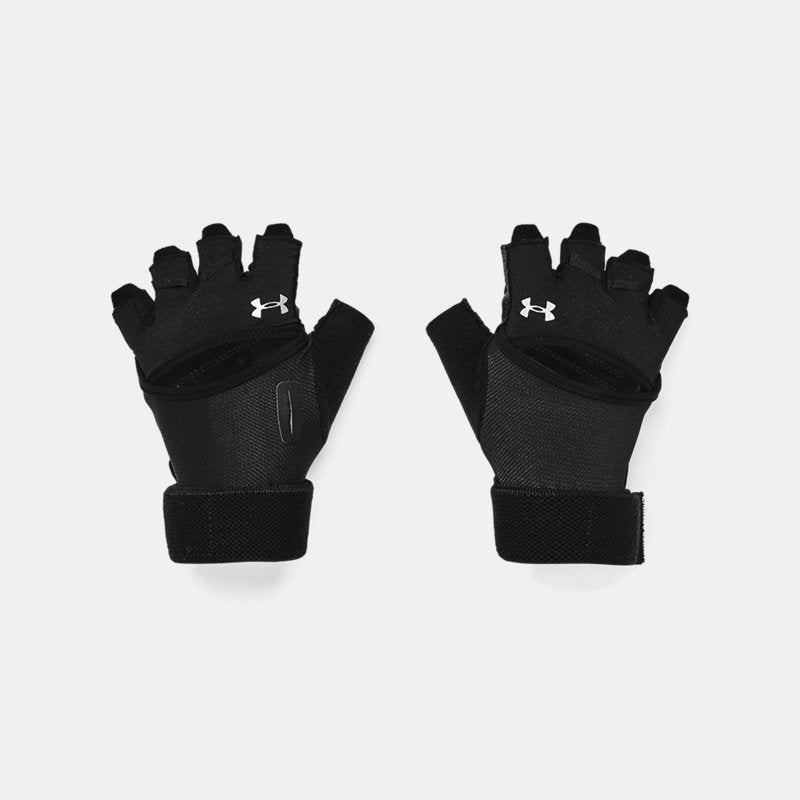 Under Armour Weightlifting Gloves Black Silver