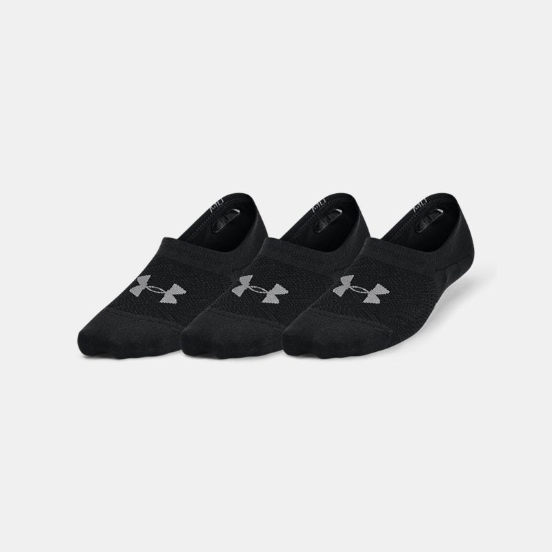 Under Armour Breathe Lite Ultra -Pack Low Liner Socks Black Pitch Gray